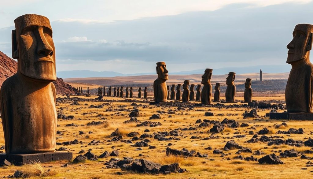 Moai statues locations Moai statues locations