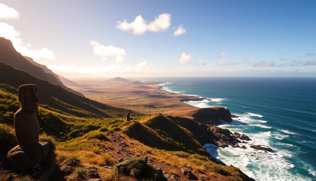 Rapa Nui National Park landscape Rapa Nui National Park landscape