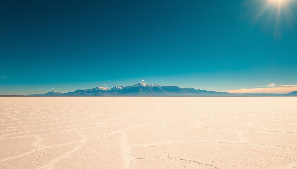 Salar de Uyuni landscape Salar de Uyuni landscape