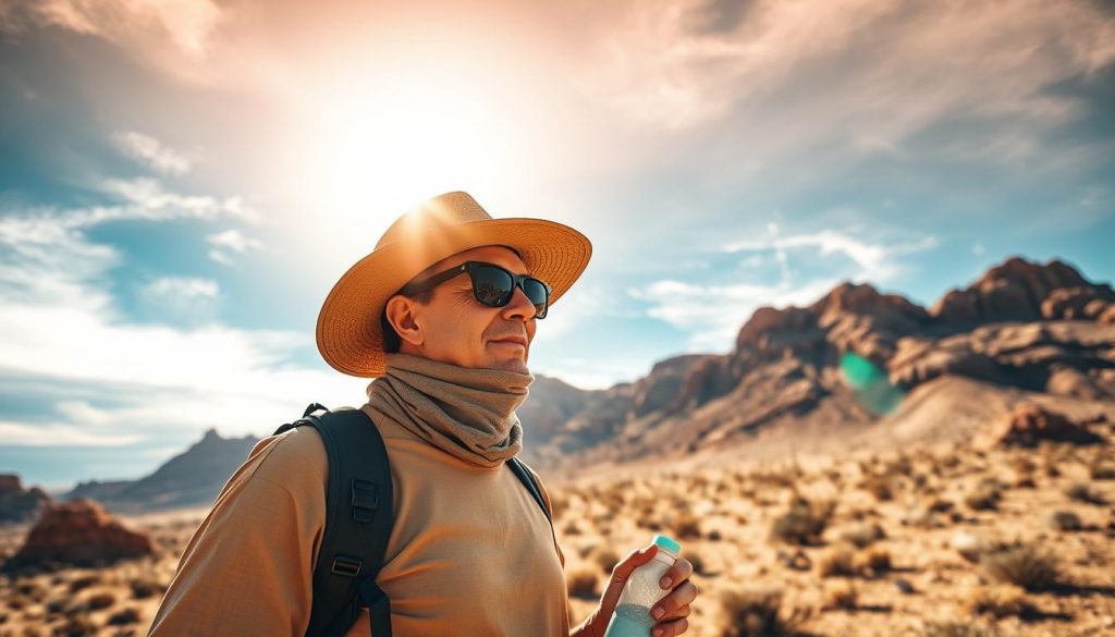 Sun protection gear for Atacama desert Sun protection gear for Atacama desert