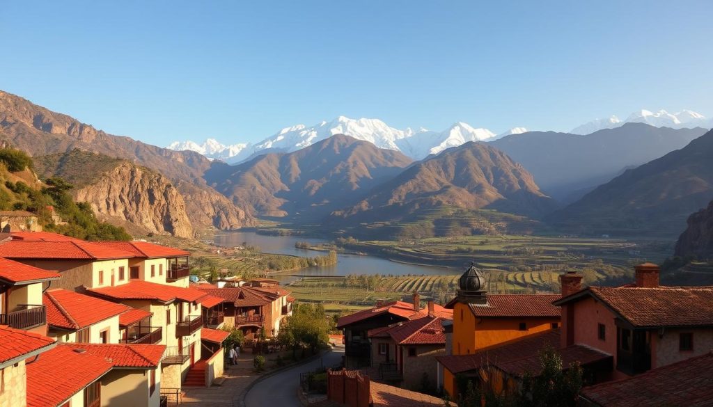 Urubamba village Urubamba village