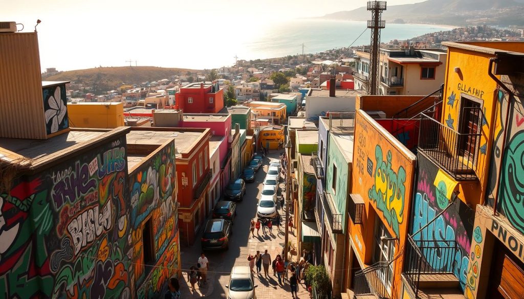 Valparaíso street art districts Valparaíso street art districts