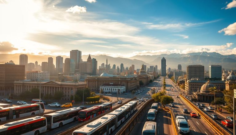 What is the best way to get around Santiago?