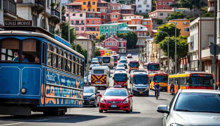 What is the best way to get around Valparaíso?