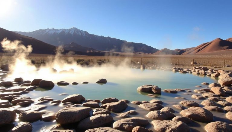 Where to find hot springs in San Pedro de Atacama?