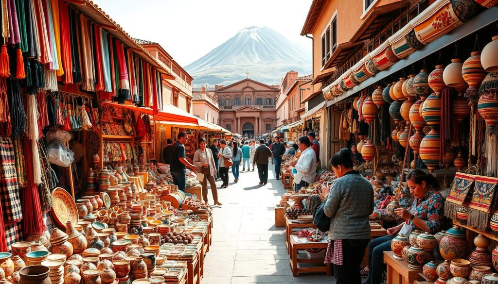 crafts market Peru crafts market Peru
