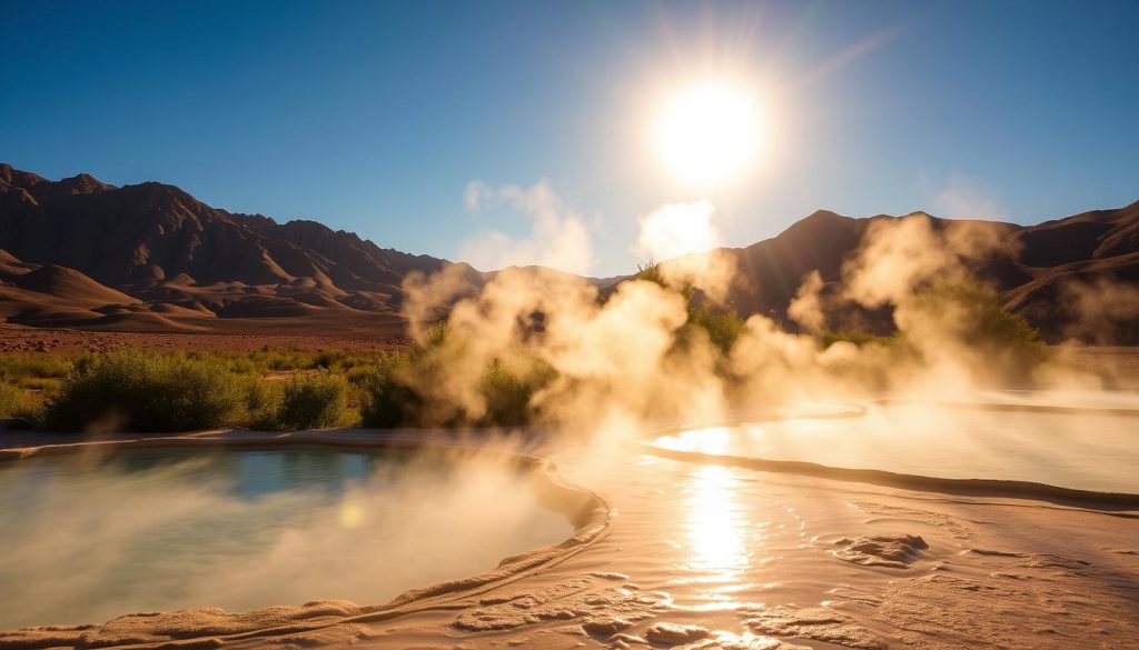 hot springs in Atacama Desert hot springs in Atacama Desert