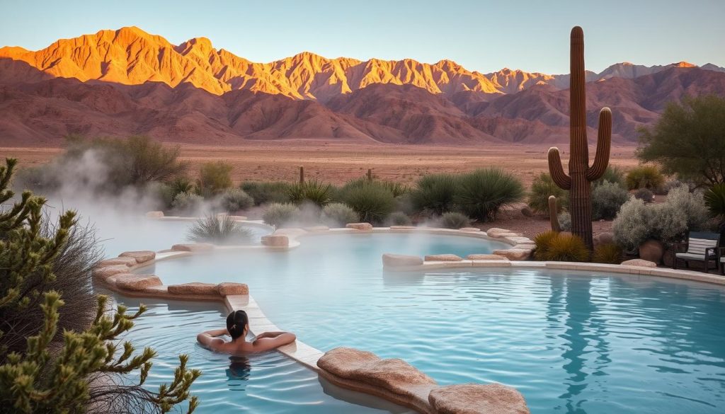 hot springs in San Pedro de Atacama hot springs in San Pedro de Atacama