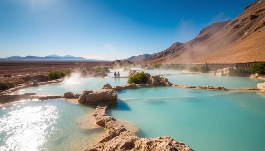 hot springs near San Pedro de Atacama hot springs near San Pedro de Atacama
