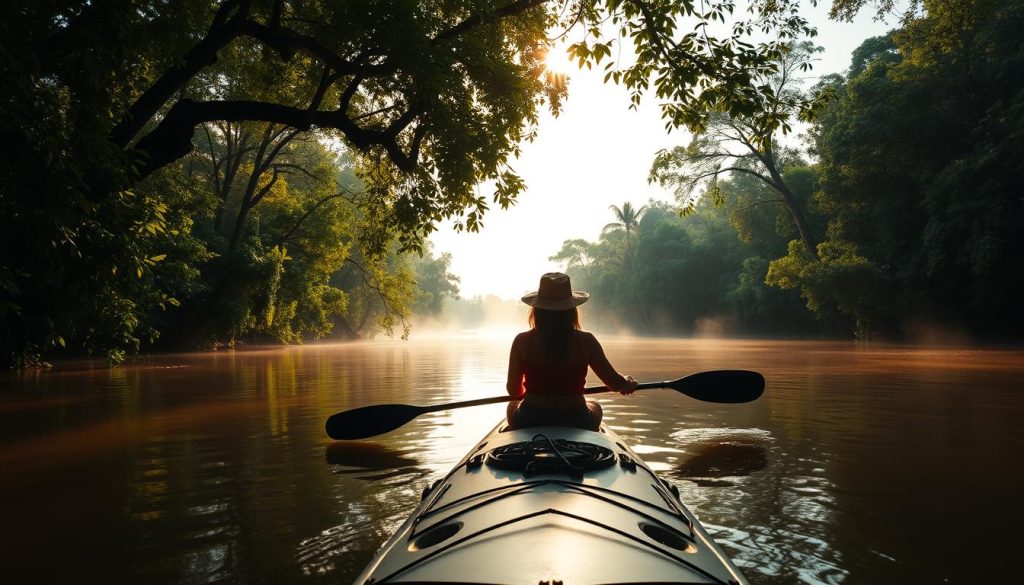 kayaking adventures in the Iquitos Amazon kayaking adventures in the Iquitos Amazon