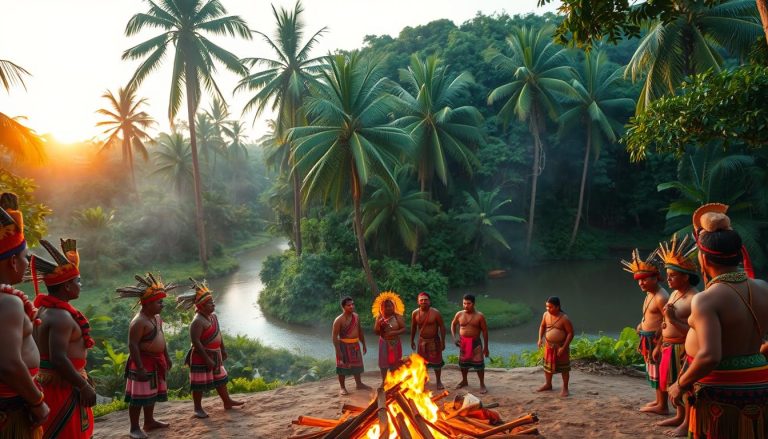 learning about Amazonian cultural traditions