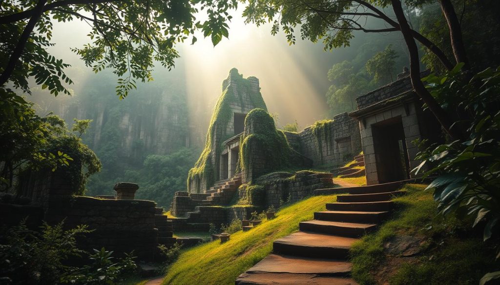obscure Incan ruins obscure Incan ruins