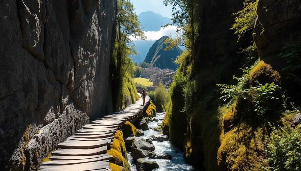 secluded trails near Machu Picchu secluded trails near Machu Picchu