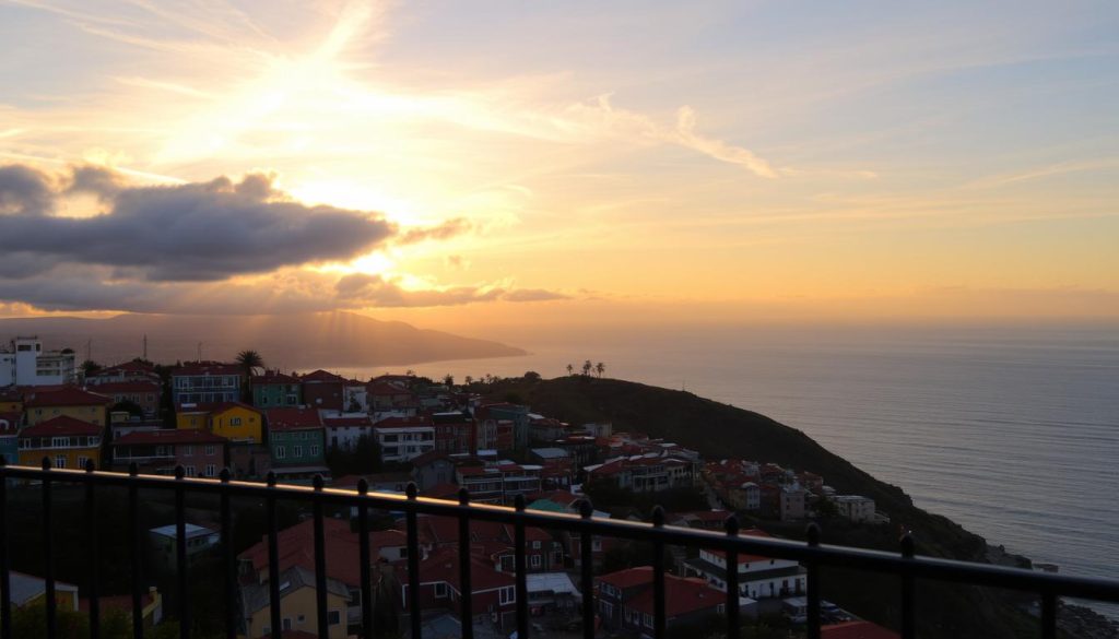 sunset in Valparaíso sunset in Valparaíso
