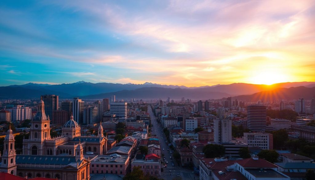 sunset spots in Santiago sunset spots in Santiago