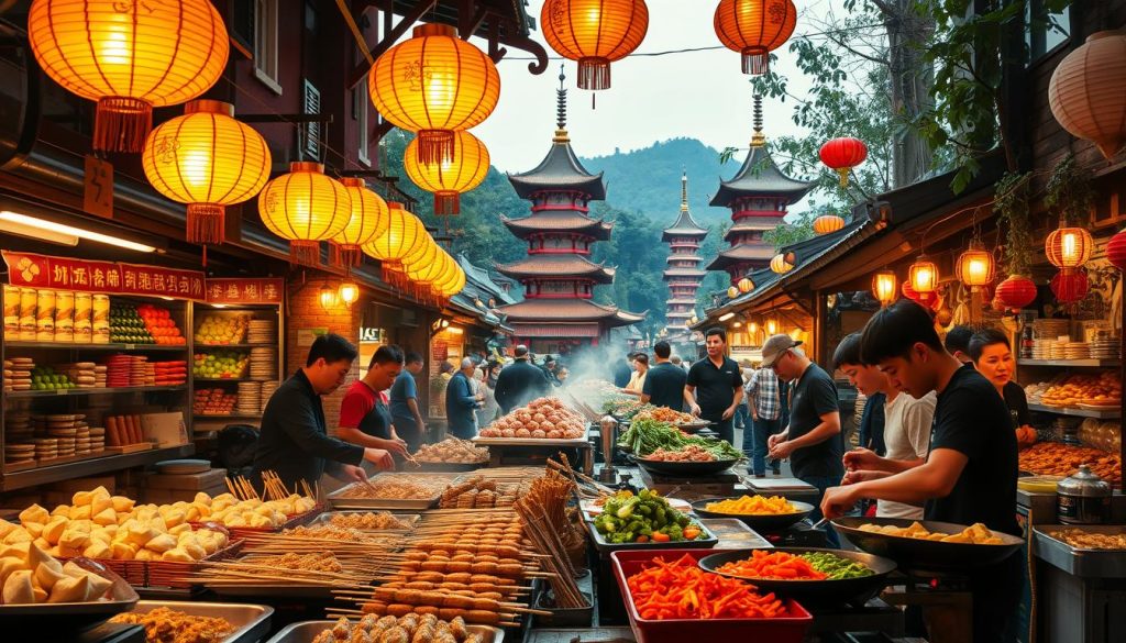 Asian-inspired street food Asian-inspired street food