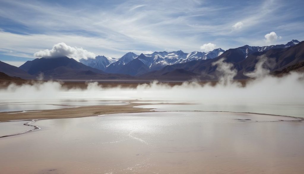 Atacama hot springs landscape Atacama hot springs landscape