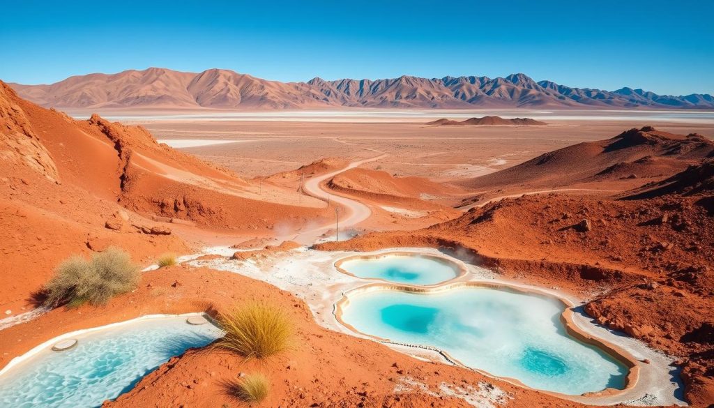 Atacama hot springs location Atacama hot springs location