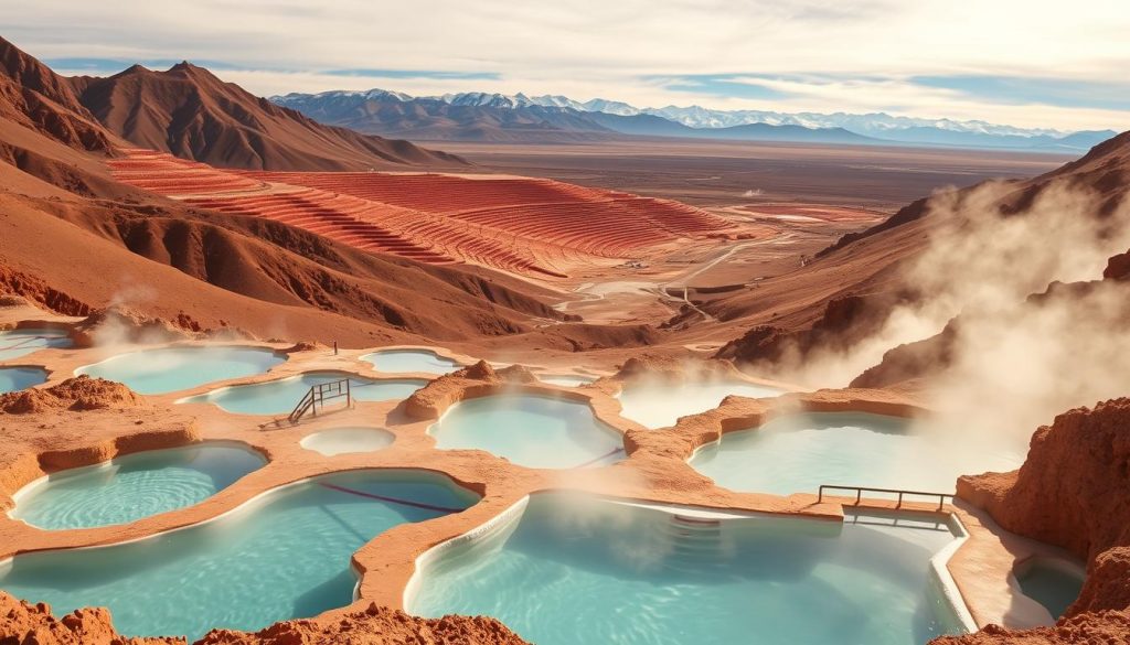 Atacama hot springs location Atacama hot springs location