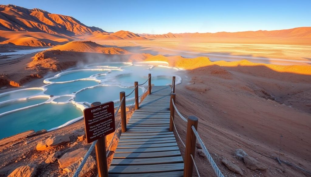Atacama hot springs safety measures Atacama hot springs safety measures