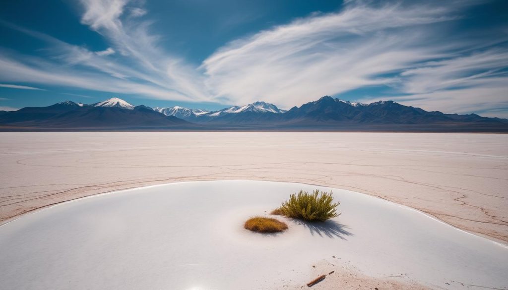 Atacama salt flat landscape Atacama salt flat landscape