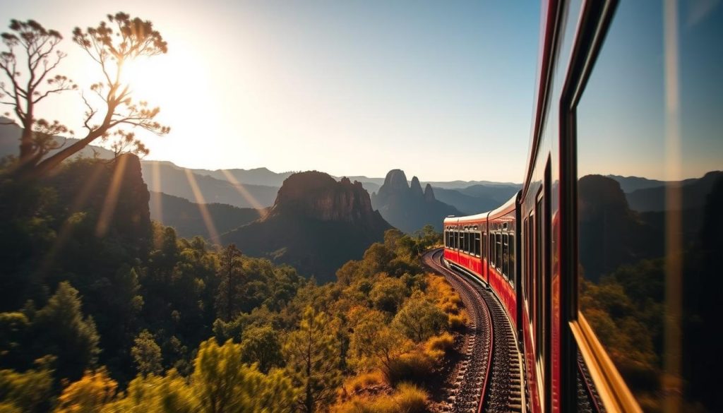 Blue Mountains train journey Blue Mountains train journey