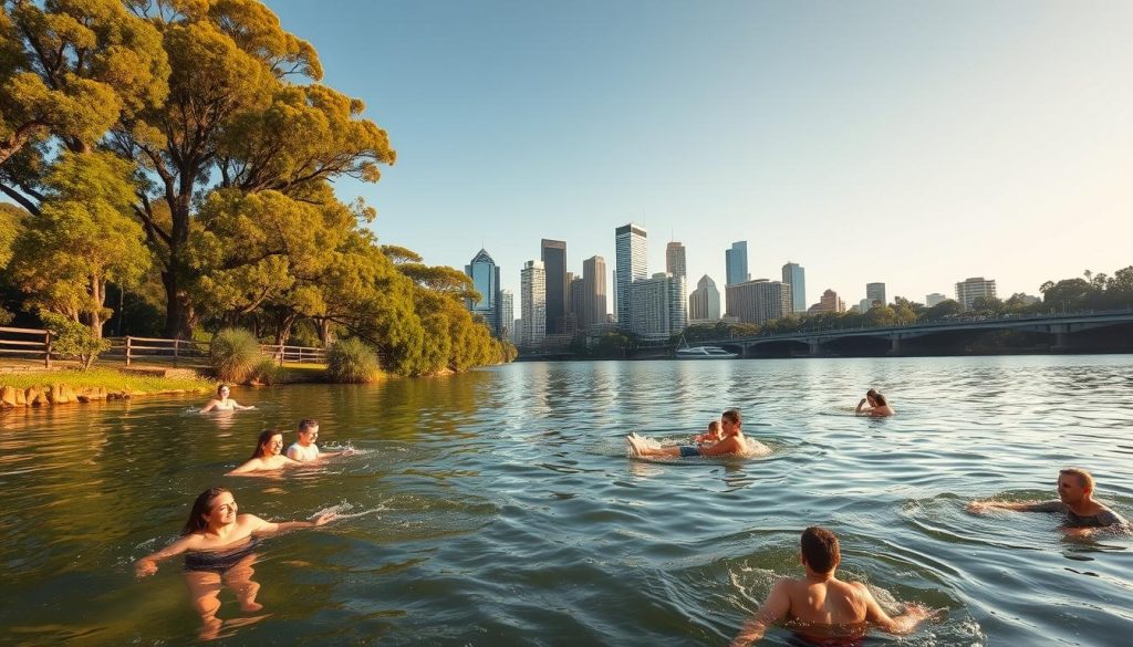 Brisbane River swimming spots Brisbane River swimming spots
