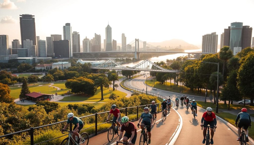 Brisbane cycling routes Brisbane cycling routes
