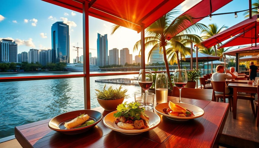 Brisbane vs. Cairns dining comparison Brisbane vs. Cairns dining comparison