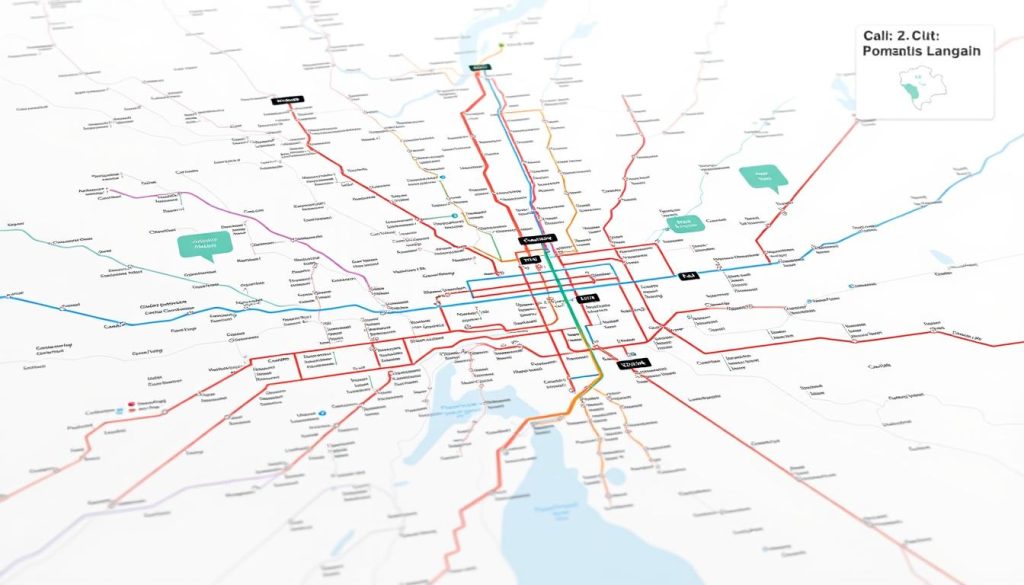 Cali public transit map Cali public transit map