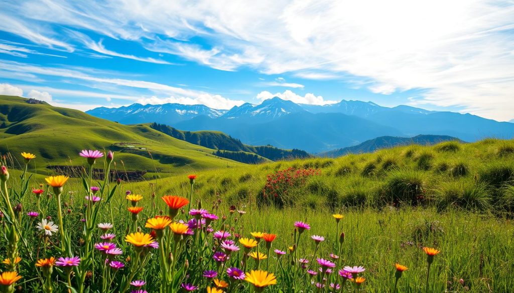 Cali spring landscape Cali spring landscape