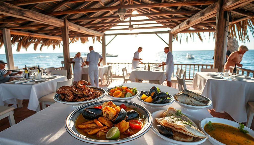 Cartagena seafood dining Cartagena seafood dining
