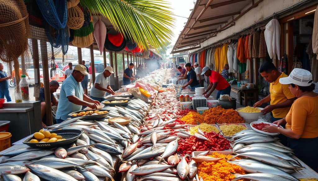 Cartagena seafood market Cartagena seafood market