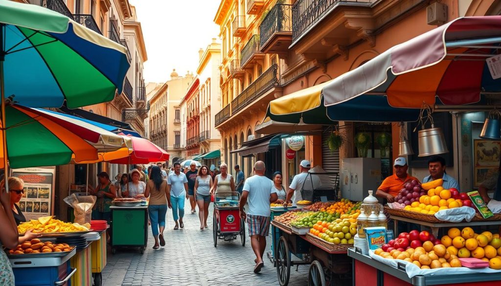 Cartagena street food Cartagena street food