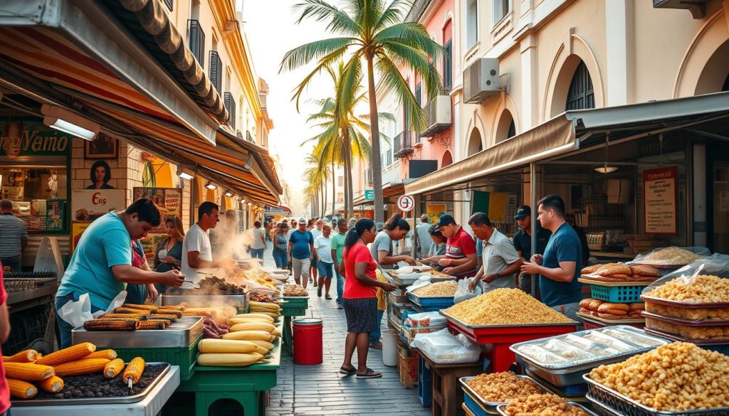 Cartagena street food Cartagena street food