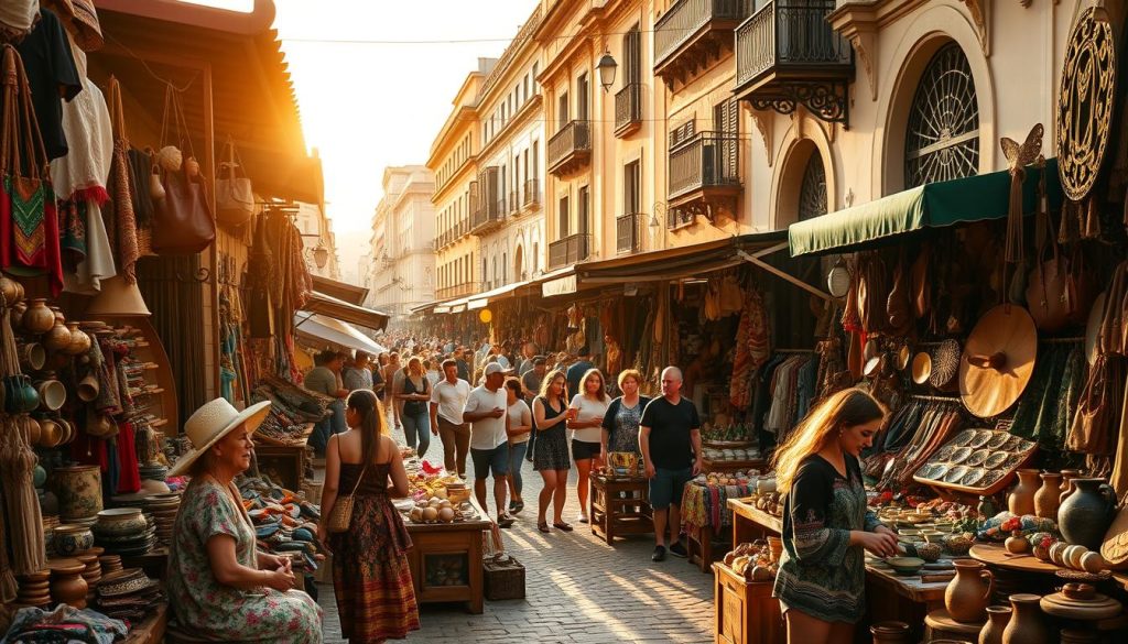 Colombian handicrafts market Colombian handicrafts market