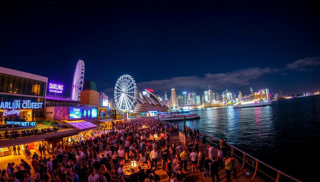 Darling Harbour Nightlife Darling Harbour Nightlife