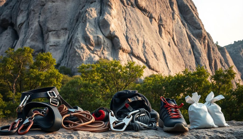 El PeƱol rock climbing gear El PeƱol rock climbing gear