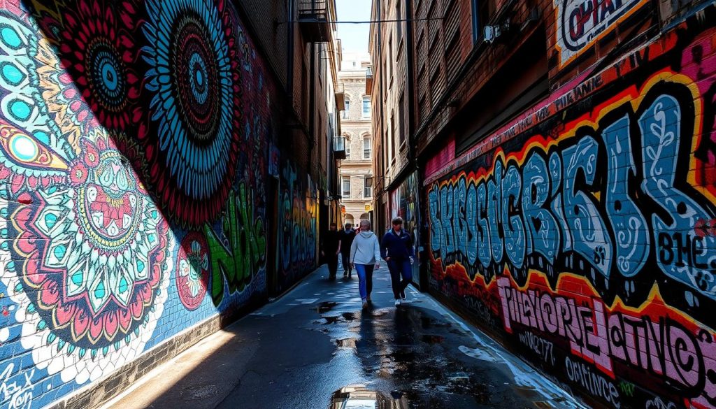 Hosier Lane street art Hosier Lane street art