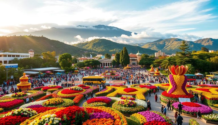 How can I experience the Flower Festival in Medellín?