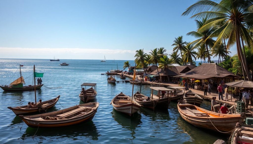 La Boquilla fishing village La Boquilla fishing village