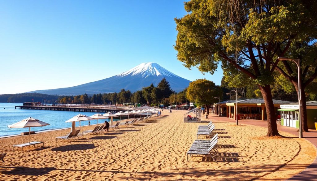 Lake Villarrica Pucón beaches facilities Lake Villarrica Pucón beaches facilities