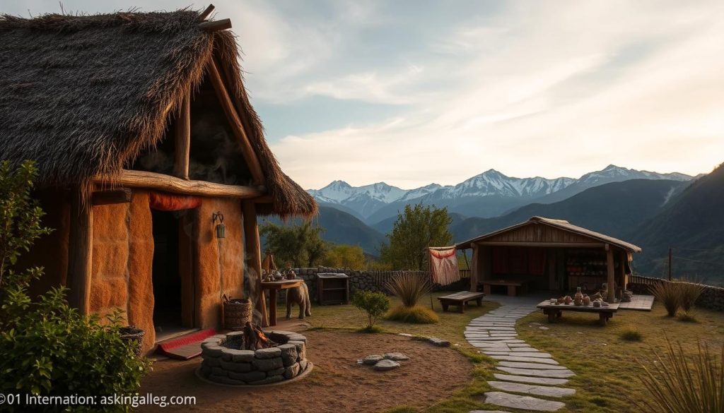 Mapuche traditional accommodations Mapuche traditional accommodations