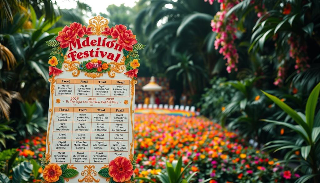 MedellĂn Flower Festival schedule MedellĂn Flower Festival schedule