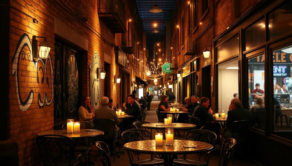 Melbourne laneway dining Melbourne laneway dining