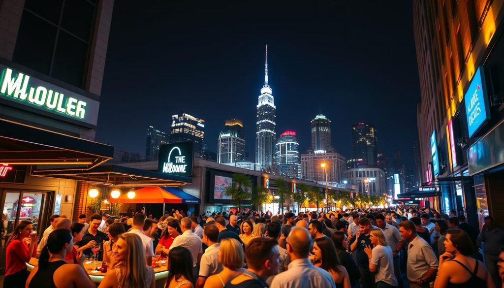 Melbourne nightlife scene Melbourne nightlife scene