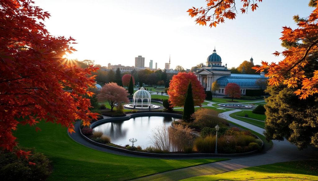 Melbourne's Royal Botanic Gardens in Autumn Melbourne's Royal Botanic Gardens in Autumn