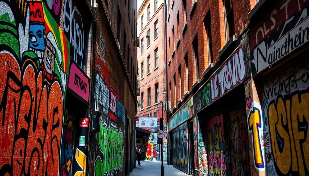 Melbourne's laneways street art Melbourne's laneways street art