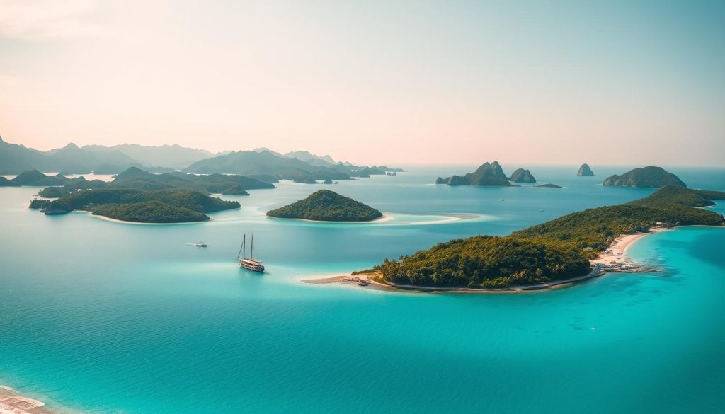 Rosario Islands landscape Rosario Islands landscape