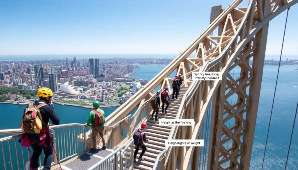 Sydney Bridge climb physical requirements Sydney Bridge climb physical requirements
